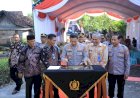 Polres-Madiun-Resmikan-Jembatan-Merah-Putih-Presisi,-Akses-Warga-Kini-Lebih-Aman