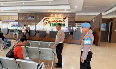 Polresta-Sidoarjo-Intensifkan-Patroli,-Cegah-Praktik-Calo-di-Kantor-Samsat