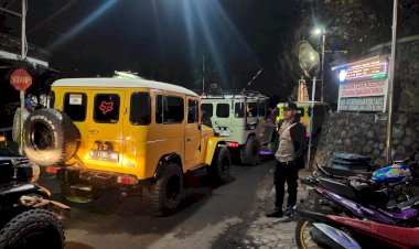 Long-Weekend-Polres-Probolinggo-Pertebal-Pengamanan-di-Kawasan-Wisata-Bromo