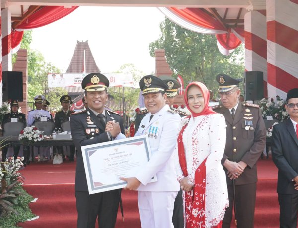 Dirgahayu RI ke-81, Polresta Sidoarjo Raih Penghargaan Bupati atas Peningkatan Layanan Perempuan dan Anak