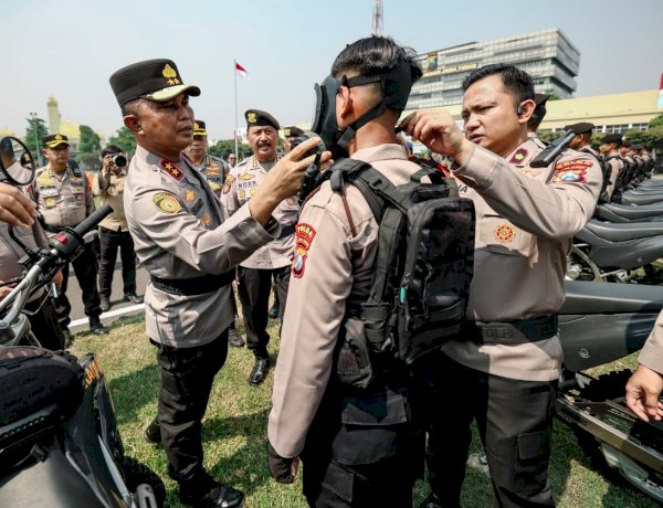 Perkuat Penanganan Karhutla, Polda Jatim Terjunkan Pasukan BKO Selama Sepekan